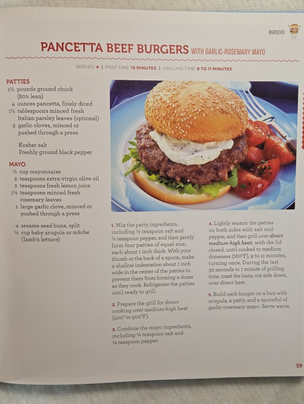 Weber's Big Book Of Burgers: The Ultimate Guide to Grilling Backyard Classics - Picture 4 of 5